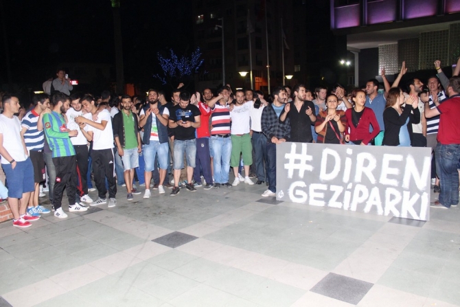 NAZİLLİ GEZİ PARKA DESTEK VERDİ 7