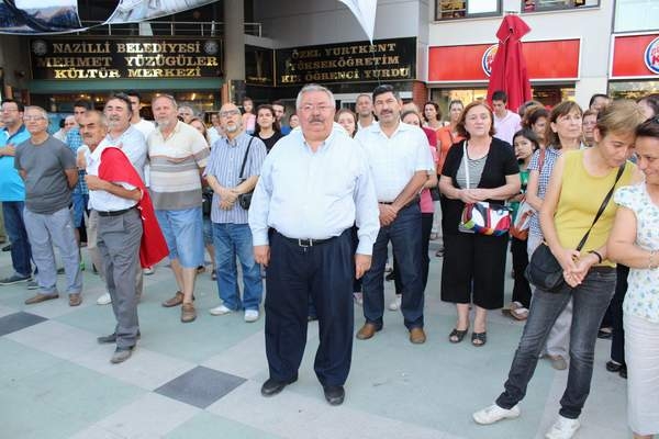 NAZİLLİ’DE ‘GEZİ PARKI’ PROTESTOSU 1