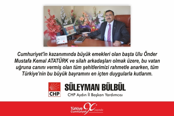 CUMHURİYET BAYRAMIMIZ KUTLU OLSUN 21