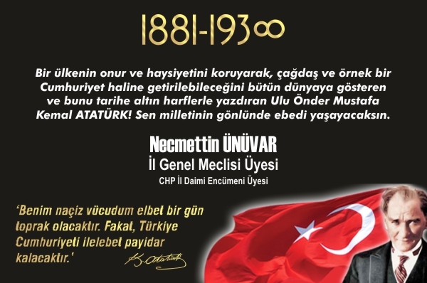 ATAMIZI ÖZLEMLE ANIYORUZ 19