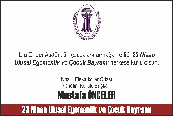 23 NİSAN KUTLAMA MESAJLARI 20