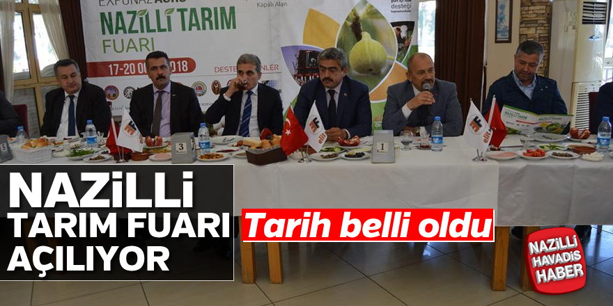 Nazilli Tarım Fuarı açılıyor