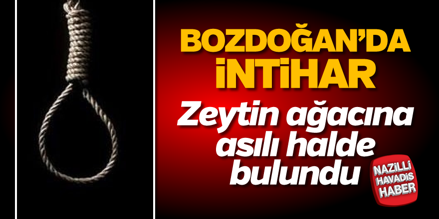 Bozdoğan'ı yasa boğan ölüm!