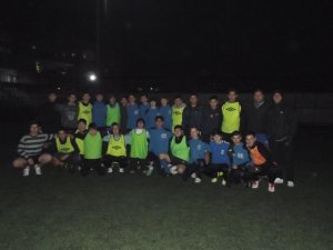 Tuğlaspor ve Işıklı Demirspor Dostluk Maçında Karşı Karşıya Geldi