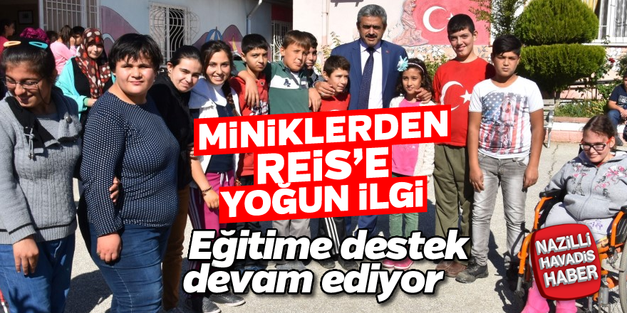 Haluk Alıcık'ın eğitime destekleri devam ediyor