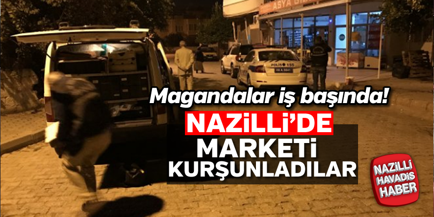 Nazilli'de pompalı dehşet!