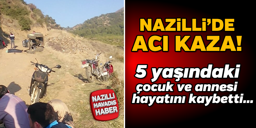 Nazilli'de feci kaza; 2 ölü