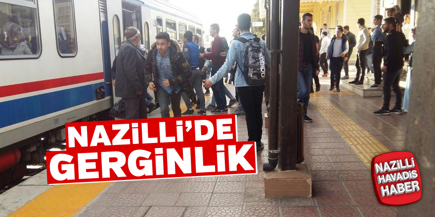 Nazilli’de maçtan sonra gerginlik yaşandı