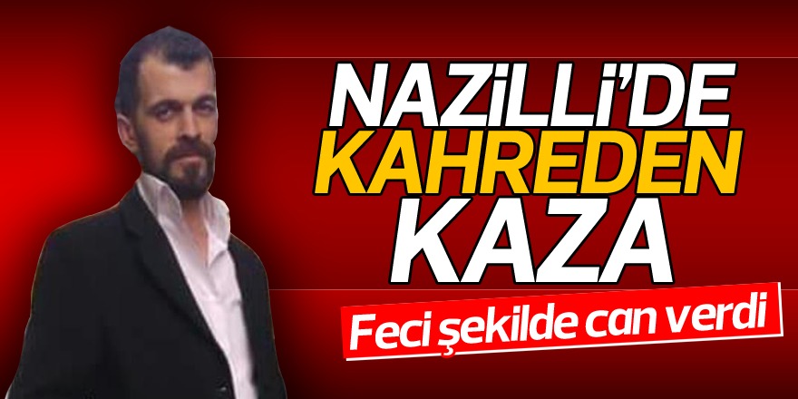 İşe giderken kazada öldü