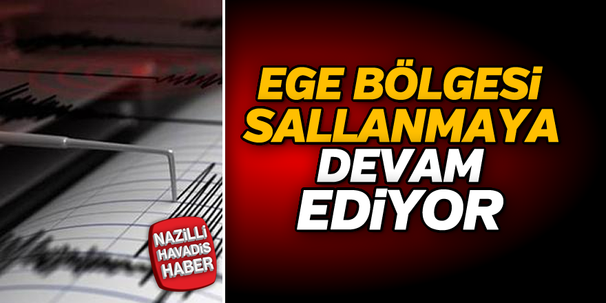 Ege'de deprem!