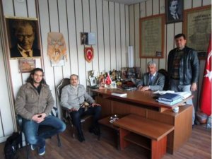 Hüseyin Turgut, Aktakka’yı Makamında Ziyaret Etti