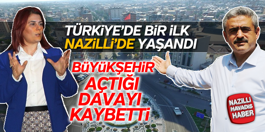 Türkiye'de bir ilk Nazilli'de yaşandı !