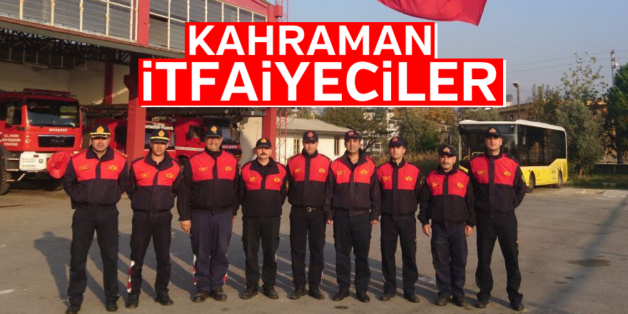 Nazilli itfaiyesi can kurtarıyor