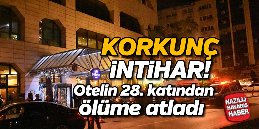 Korkunç intihar!