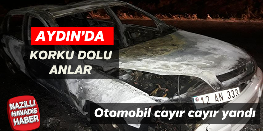 Aydın'da Korku Dolu Anlar