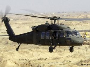 Askeri Helikopter Düştü