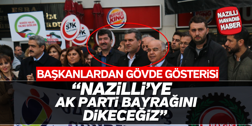 AK Partili başkanlardan birlik pozu