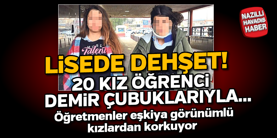 Lisede dehşet!