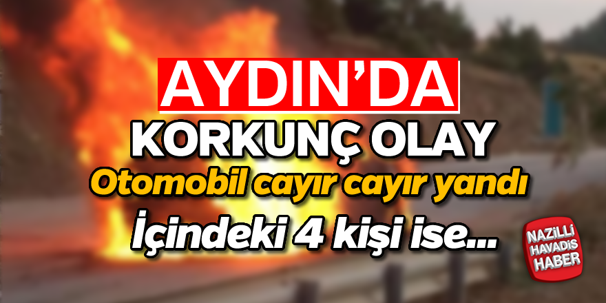 Aydın'da korkunç olay...