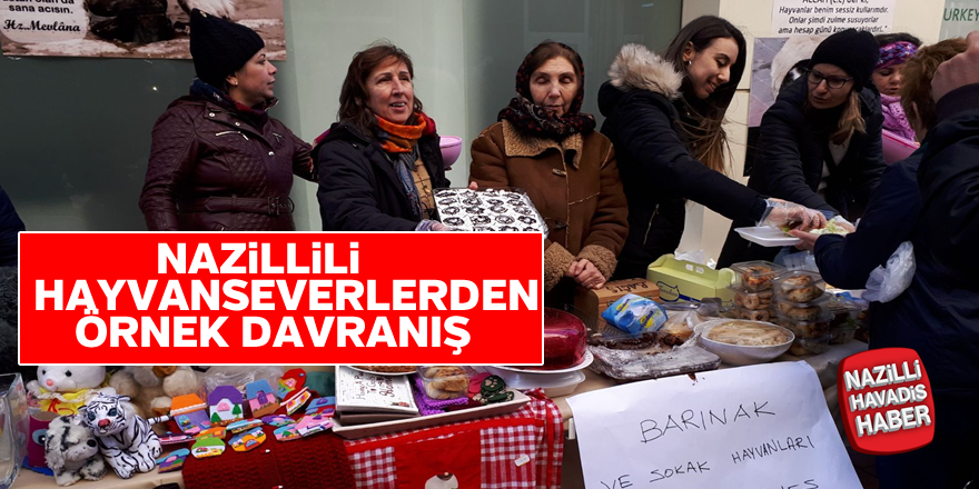 Hayvanseverlerden örnek davranış