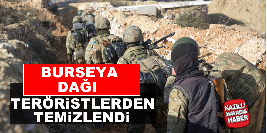 Teröristlerden Temizlenen Burseya Dağı'ndan Yeni Görüntüler