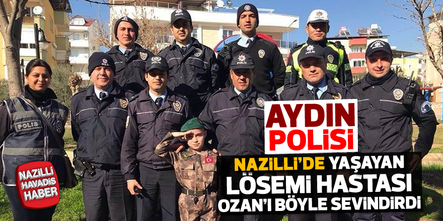 Aydın polisinden örnek davranış