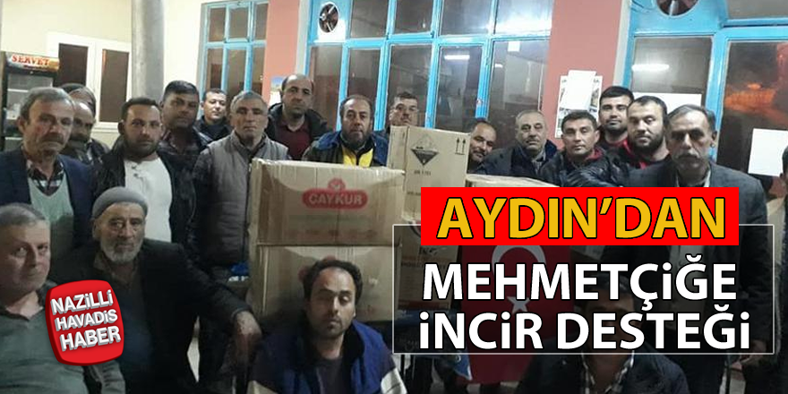 İncirliovalılardan Mehmetçiğe incir desteği