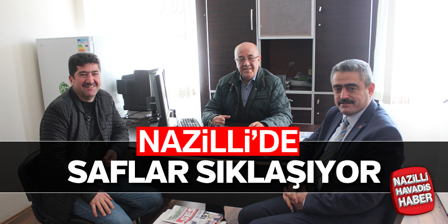 Nazilli'de saflar sıklaşıyor