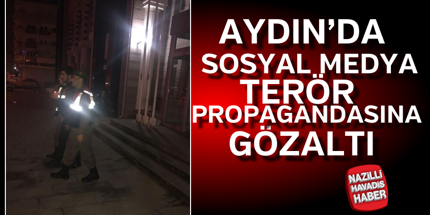 Sosyal medyadan terör propagandasına gözaltı