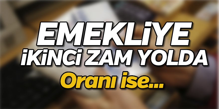 Emekliye 2. zam