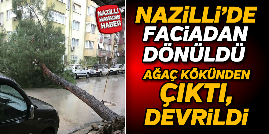 Nazilli'de faciadan dönüldü