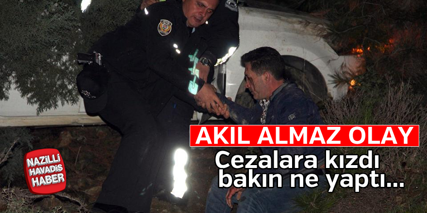 Cezalara kızdı bakın ne yaptı