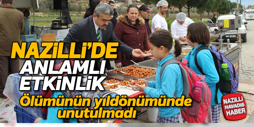 Nazilli'de anlamlı etkinlik