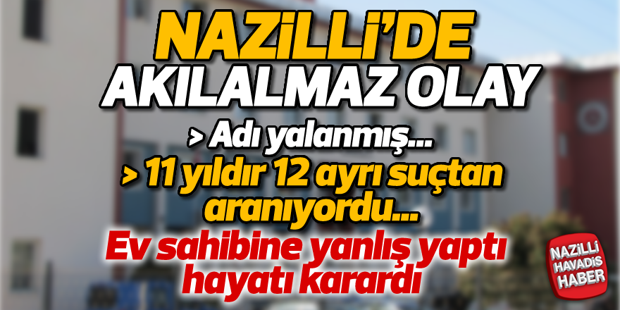 11 yıldır 12 ayrı suçtan aranan zanlı yakalandı