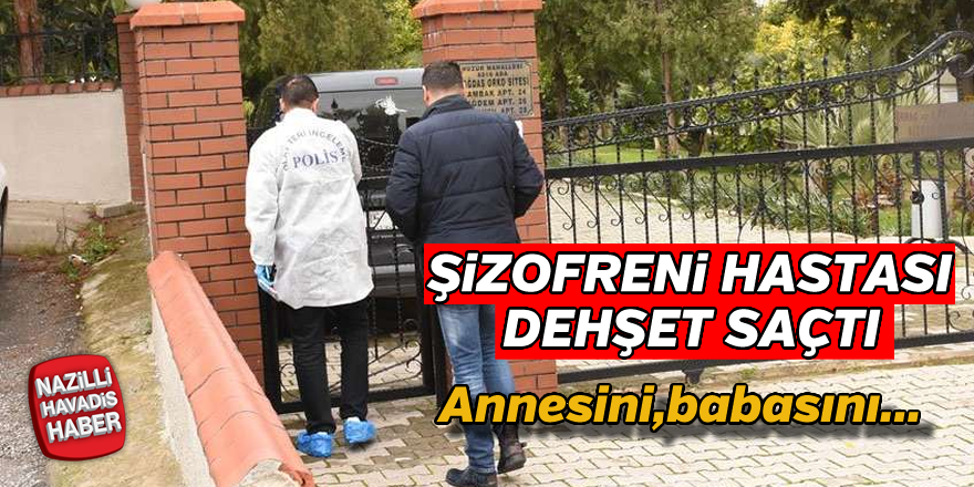 Şizofreni hastası dehşet saçtı