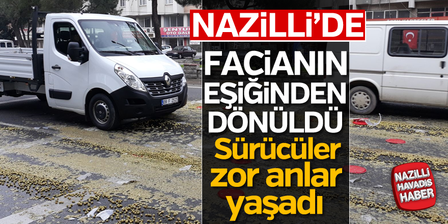 Nazilli'de facianın eşiğinden dönüldü