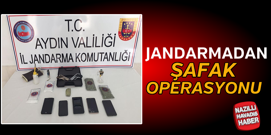 Jandarmadan şafak operasyonu