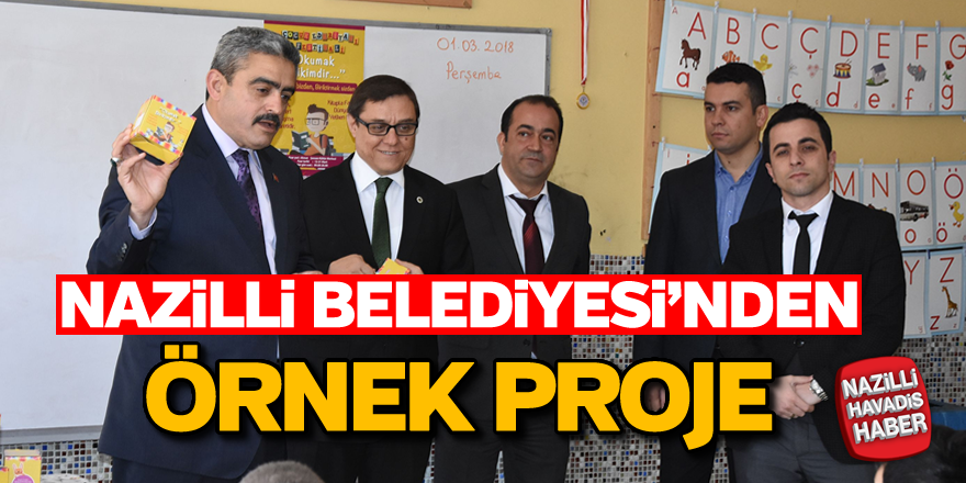 Nazilli Belediyesi’nden örnek proje