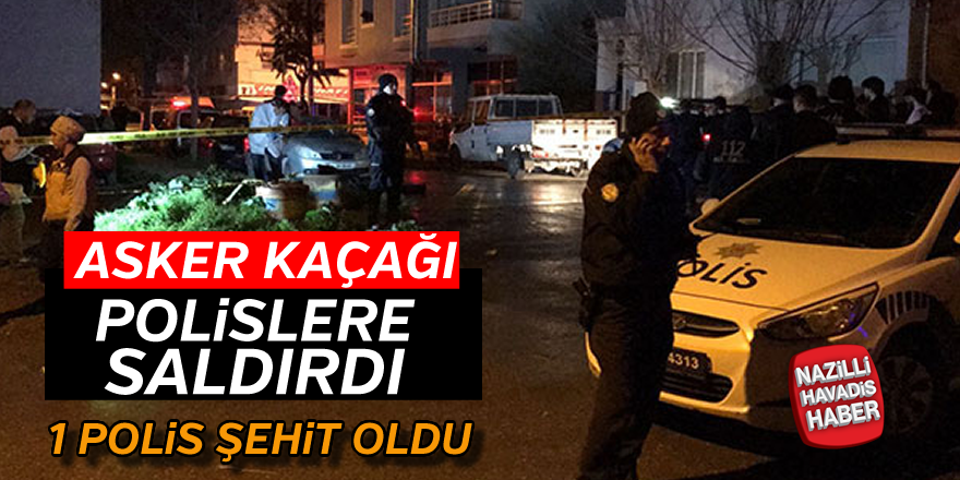 Asker kaçağı GBT kontrolünde polislere saldırdı