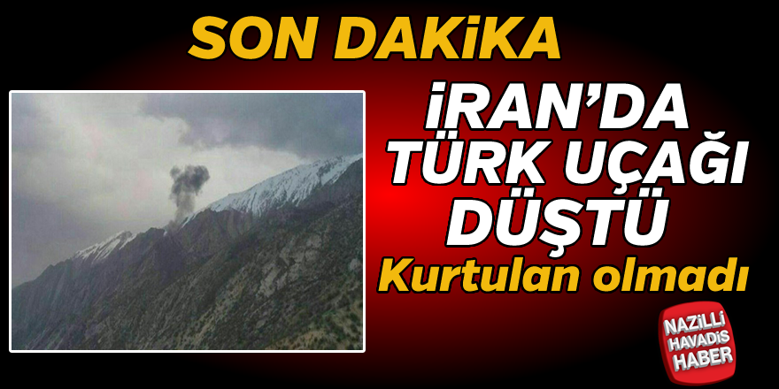 SON DAKİKA ! Türk uçağı düştü