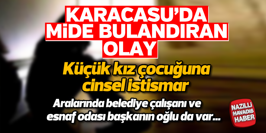 Karacasu'da mide bulandıran olay