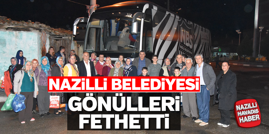 Nazilli Belediyesi gönülleri fethetti