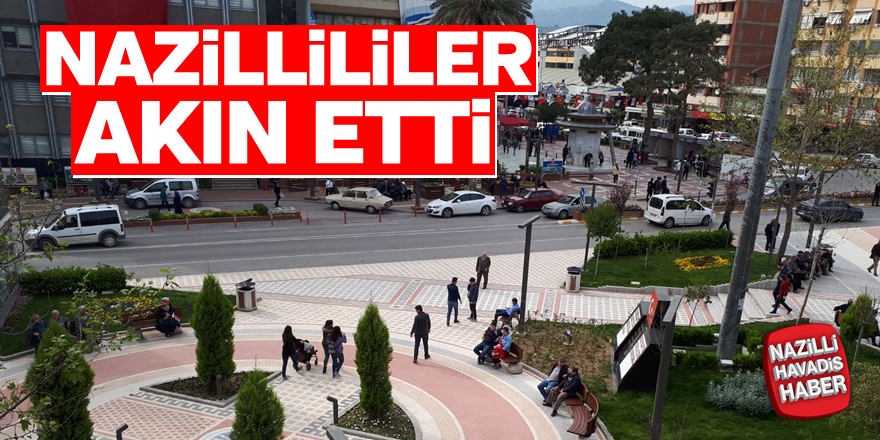 Nazillililer akın etti