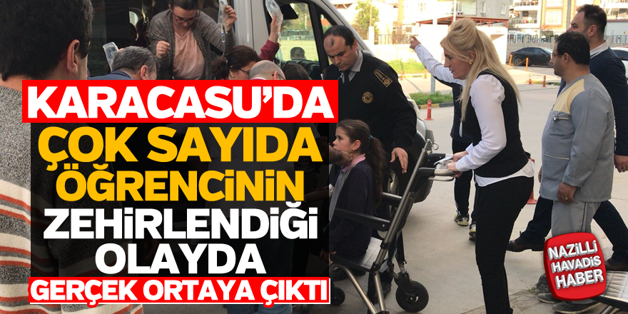 Karacasu'daki olayda gerçek ortaya çıktı