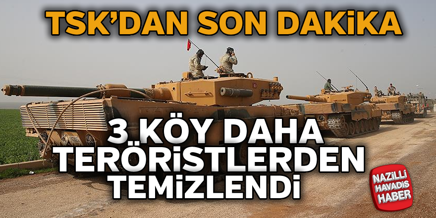 TSK'dan son dakika