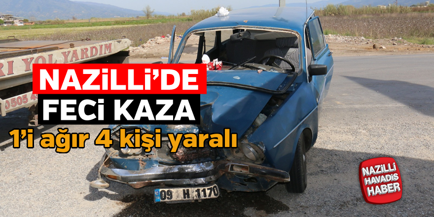 Nazilli'de feci kaza