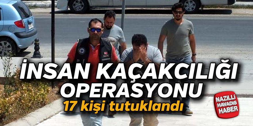 İnsan kaçakçılığı operasyonu