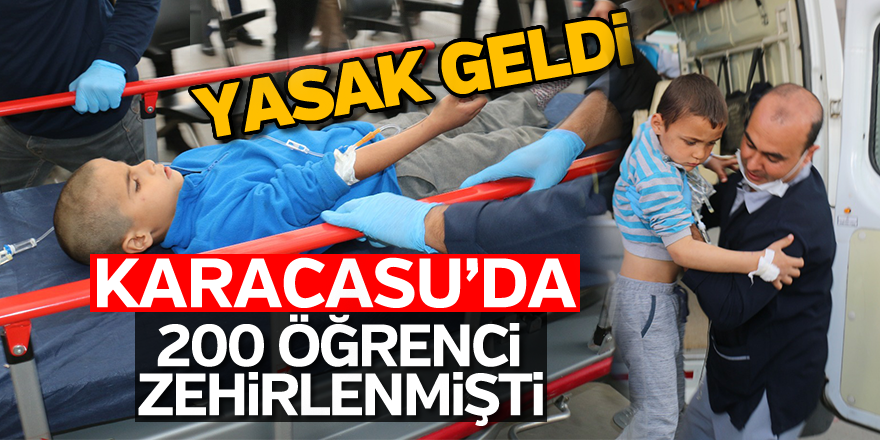 Karacasu'da 200 öğrencinin zehirlendiği olayda flaş gelişme