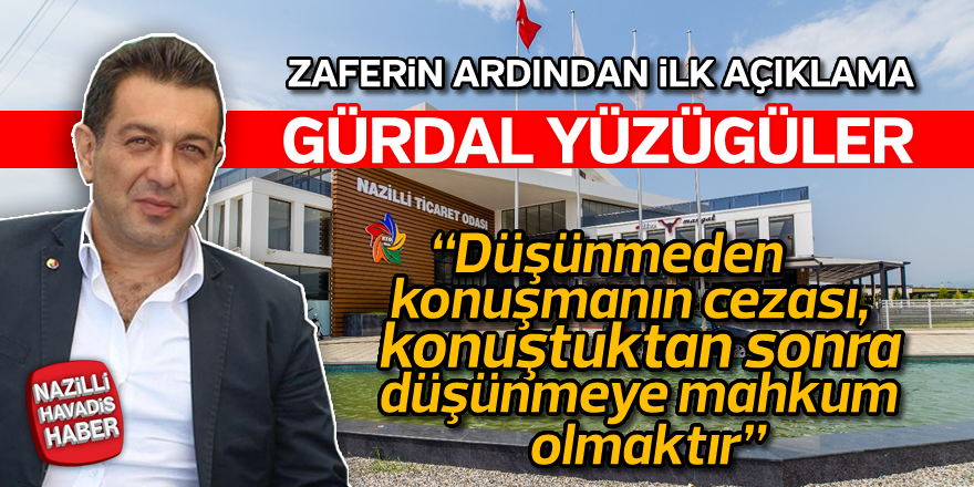 "Biz hep birlikte başardık"