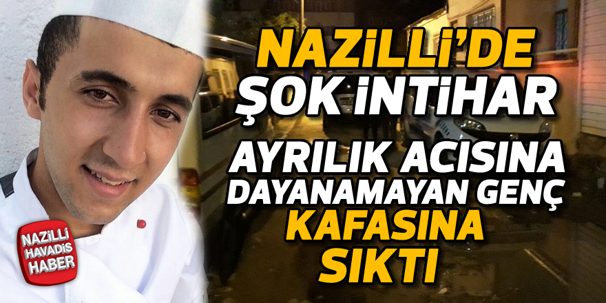 Nazilli'de şok intihar